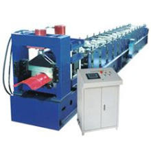 PLC completamente automático Control de calidad Metal Roof Ridge Roll Forming Machines